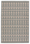 Jaipur Living Mahaba Maji Geometric Sea Green / Beige 2' X 3' Rug