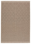 Jaipur Living Mahaba Almasi Trellis Dark Taupe / Beige 2' X 3' Rug