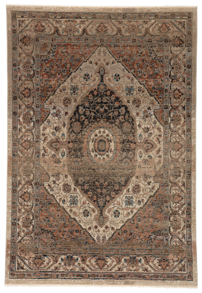 Jaipur Living Myriad Irenea Medallion Tan / Ivory 7'10" x 11'1" Rug