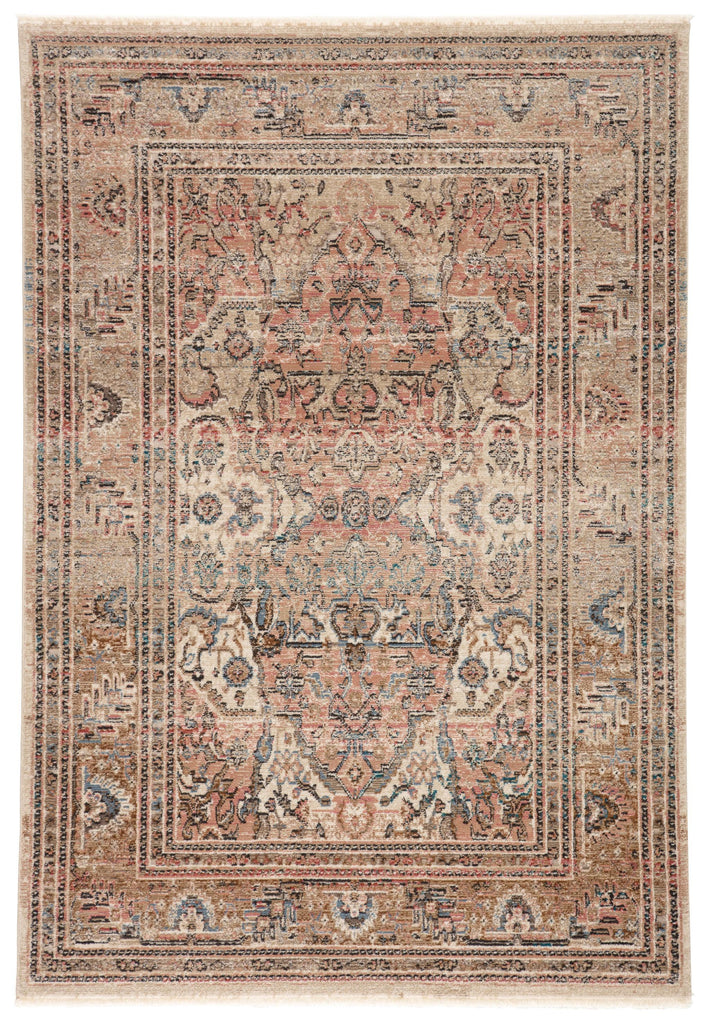 Jaipur Living Myriad Ginia Medallion Blush / Beige 7'10" x 11'1" Rug