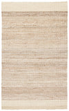 Jaipur Living Naturals Tobago Mallow Border White / Tan 2' X 3' Rug