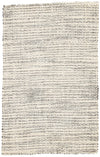 Jaipur Living Naturals Tobago Almand Solid White / Black 2' X 3' Rug