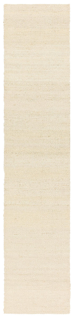 Jaipur Living Hutton Natural Solid White Runner Rug (2'6"X12')