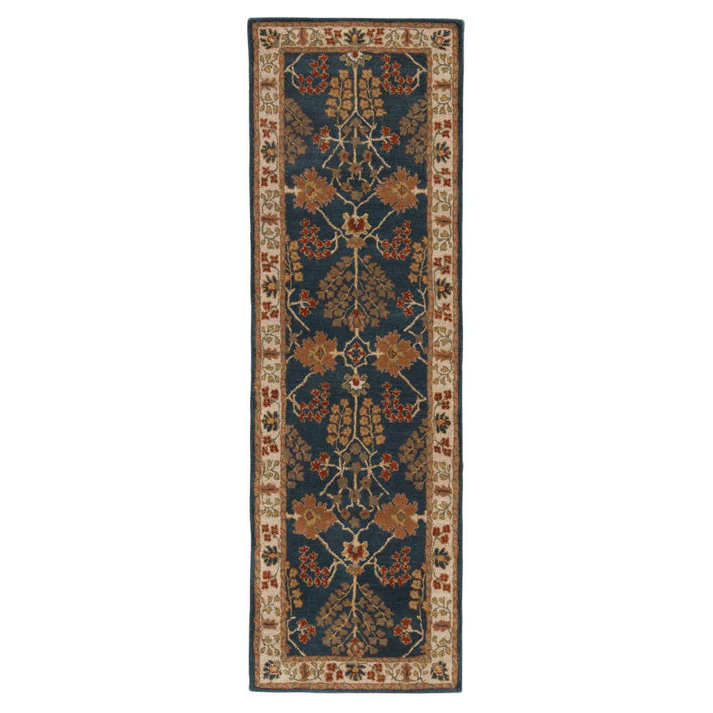 Jaipur Living Poeme Chambery Floral Blue / Multicolor 2'6" x 8' Rug