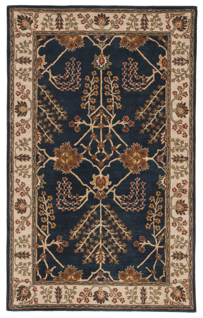 Jaipur Living Poeme Chambery Floral Blue / Multicolor 2' x 3' Rug