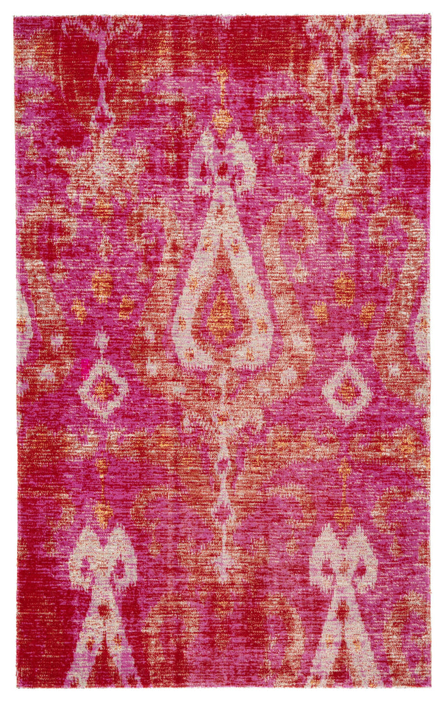 Jaipur Living Polaris Zenith Ikat Pink / Orange 2' x 3' Rug