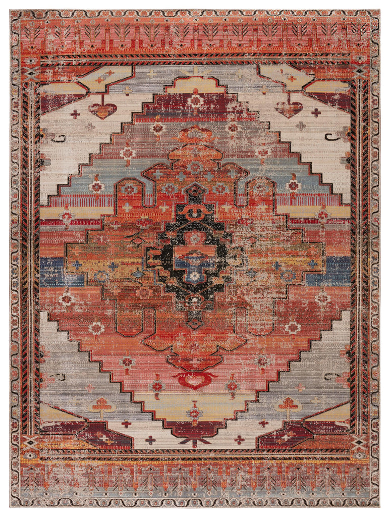 Jaipur Living Polaris Cicero Medallion Multicolor / Orange 8'10" x 12' Rug