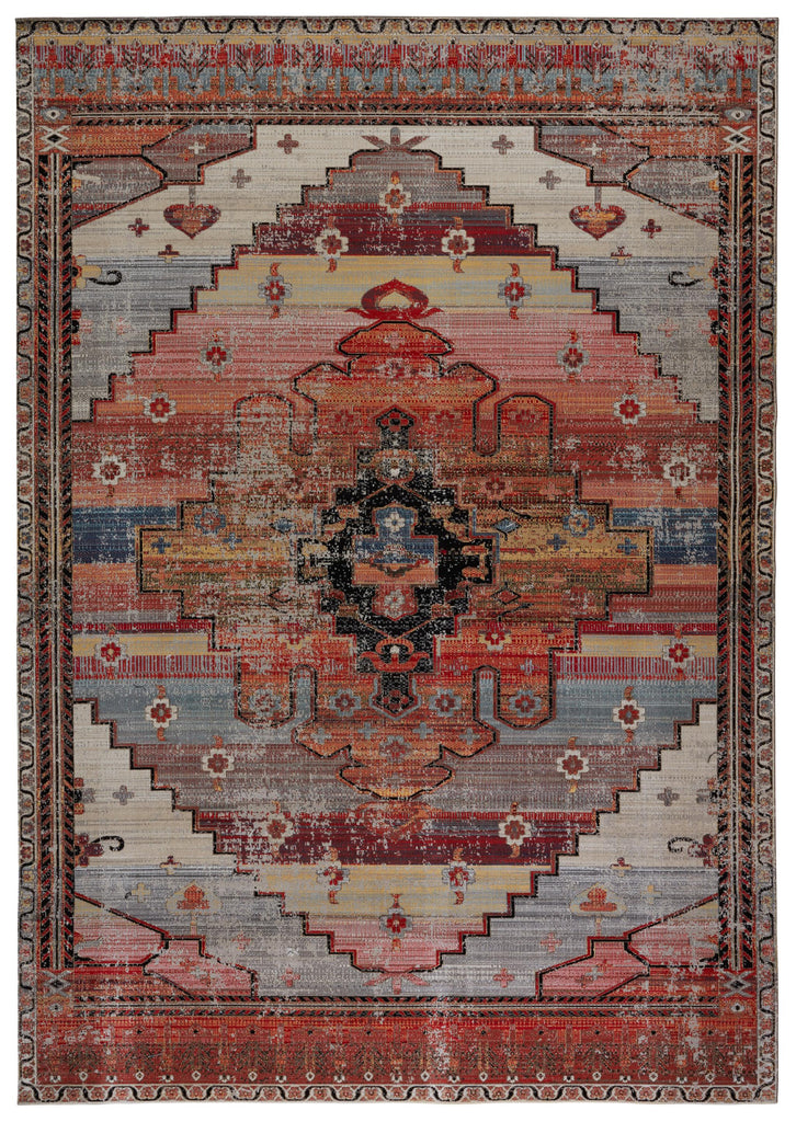 Jaipur Living Polaris Cicero Medallion Multicolor / Orange 9'10" x 14' Rug