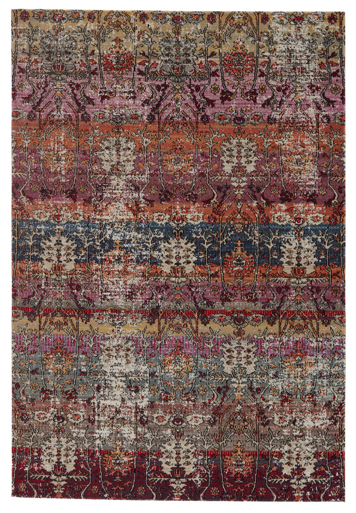 Jaipur Living Genesee Indoor/ Outdoor Trellis Multicolor/ Pink Area Rug (2'X3')