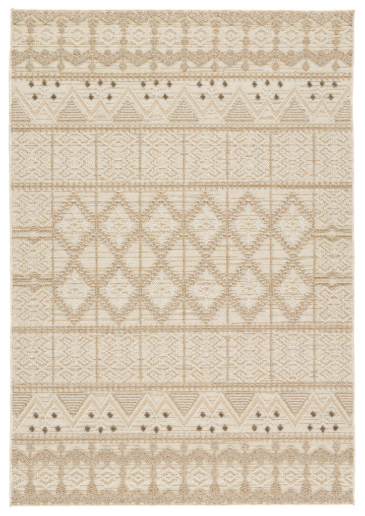 Jaipur Living Paradizo Xyla Tribal Cream / Brown 8' x 10' Rug