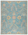 Jaipur Living Province Juniper Oriental Teal / Orange 5' X 8' Rug