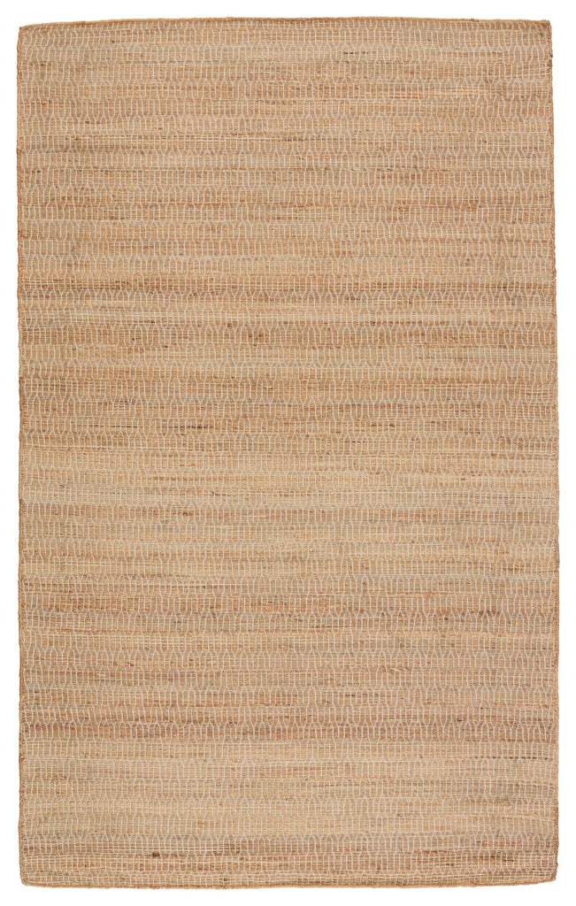 Jaipur Living Rampart Cania Chevron Beige / White 2' x 3' Rug