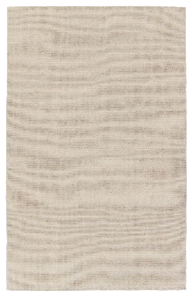 Jaipur Living Rebecca Limon Solid Cream / Light Brown 2' x 3' Rug