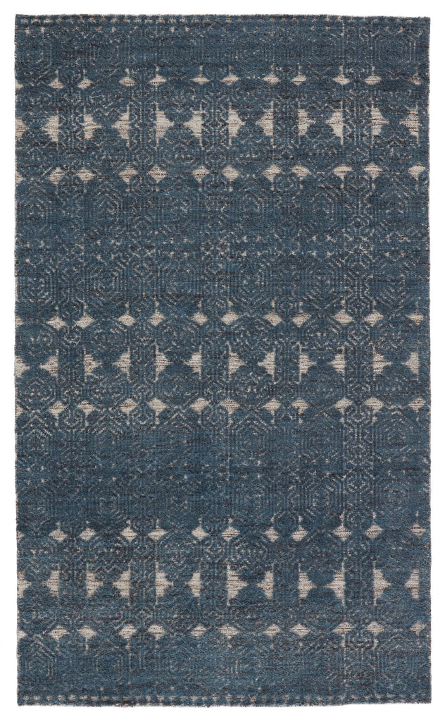 Jaipur Living Reign Abelle Medallion Teal / White 5' x 8' Rug