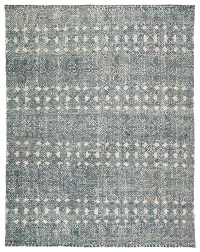 Jaipur Living Reign Abelle Medallion Teal / Light Gray 5' x 8' Rug