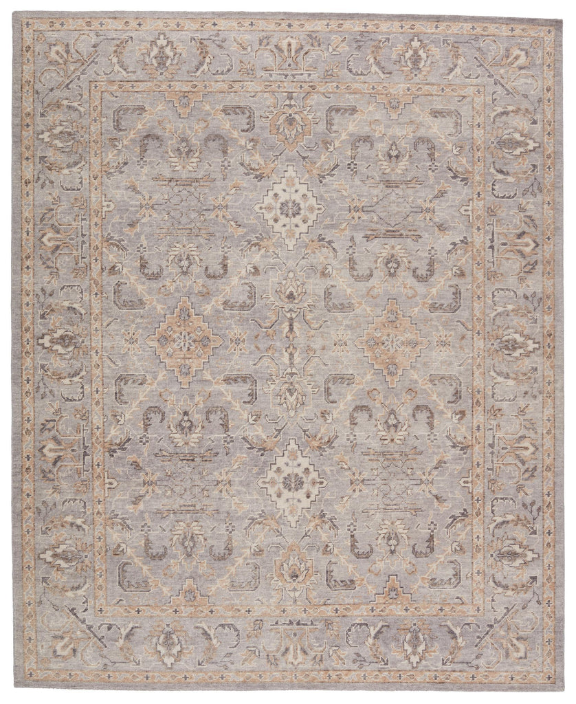 Jaipur Living Revolution Wyndham Trellis Light Gray / Tan 6' x 9' Rug