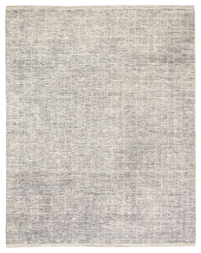 Jaipur Living Rize Mugler Geometric Ivory / Black 5' x 8' Rug