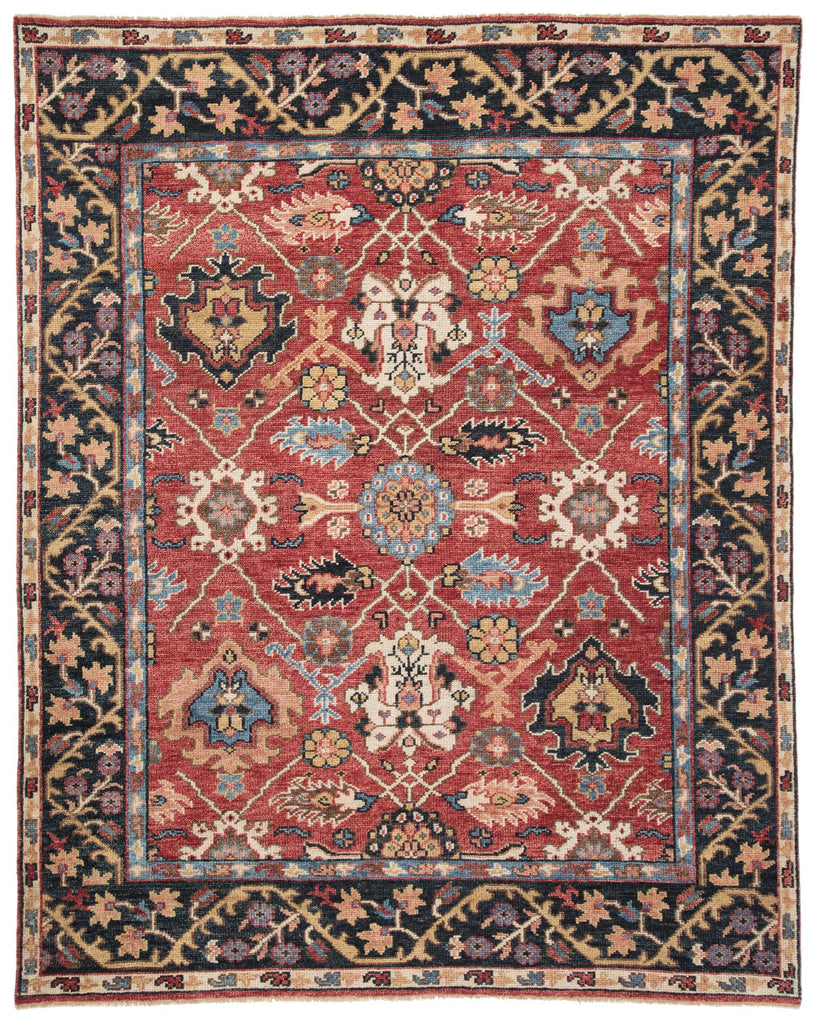 Jaipur Living Salinas Aika Medallion Red / Multicolor 6' x 9' Rug