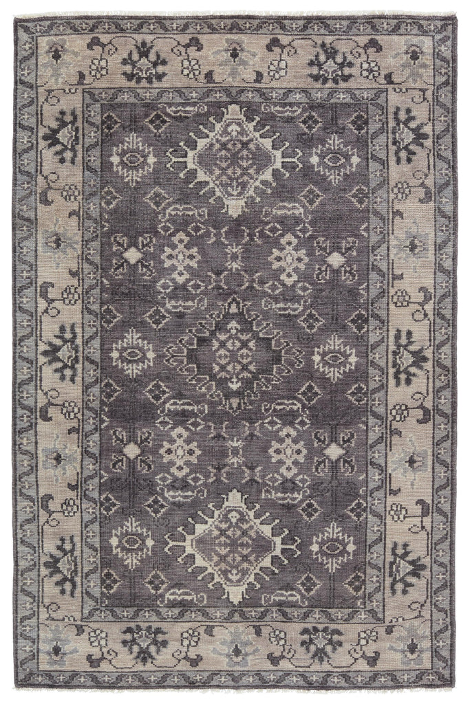 Jaipur Living Salinas Kella Medallion Gray 6' x 9' Rug