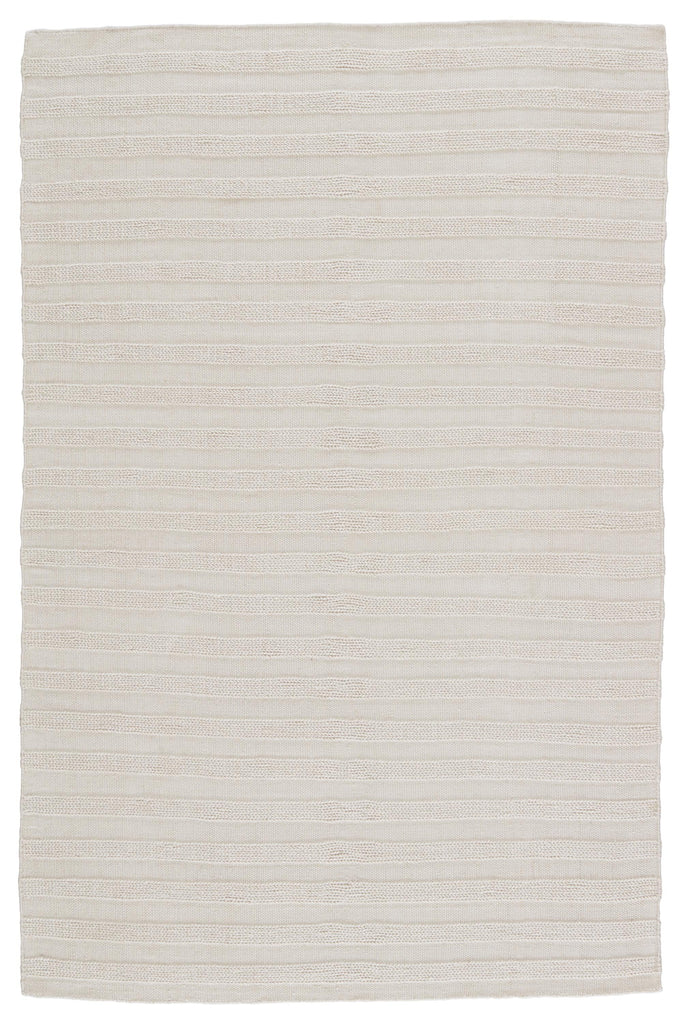 Jaipur Living Miradero Indoor/ Outdoor Striped Ivory Area Rug (5'X8')