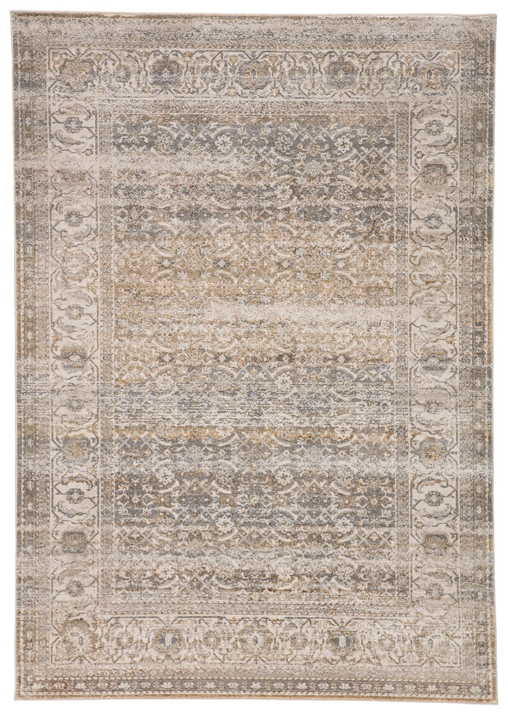 Vibe By Jaipur Living Ilias Oriental Gray/ Tan Runner Rug (2'2"X8')