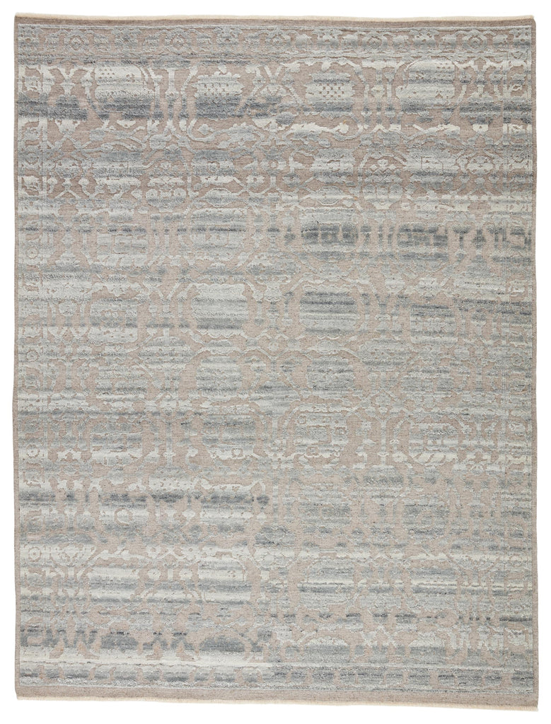 Jaipur Living Pearson Hand-Knotted Floral Gray/ Taupe Area Rug (6'X9')