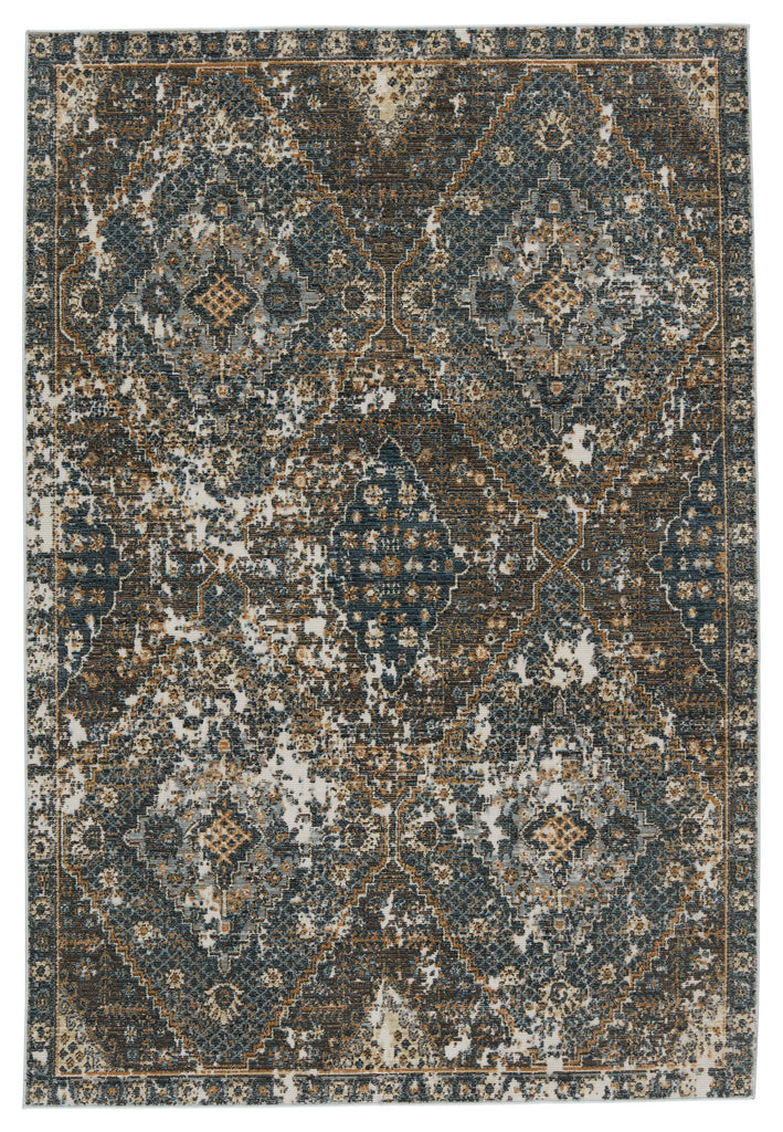 Jaipur Living Swoon Julia Medallion Blue / Gold 8' x 10' Rug