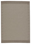 Jaipur Living Tahiti Poerava Border Gray / Taupe 2' X 3' Rug