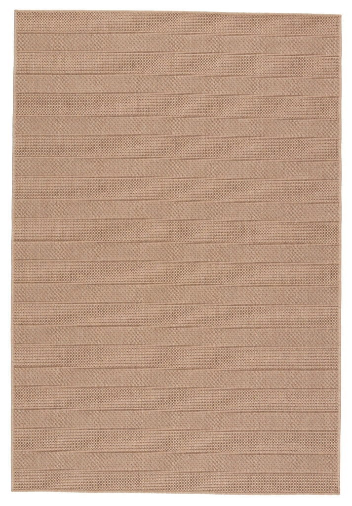 Jaipur Living Tahiti Avae Stripes Beige / Light Brown 4' x 6' Rug