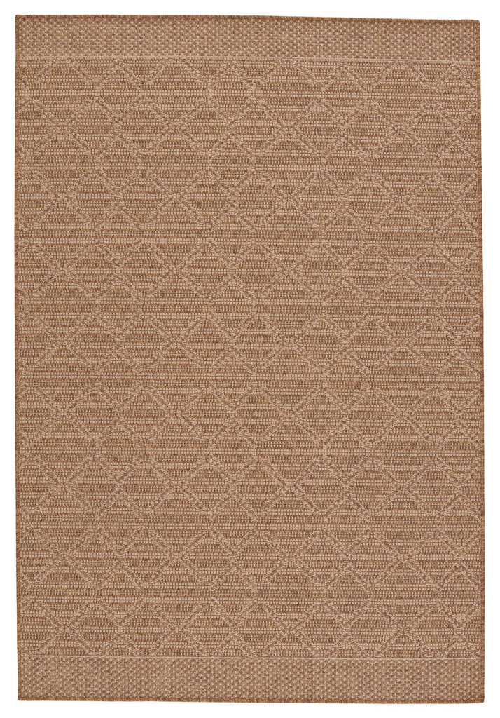 Jaipur Living Tahiti Motu Trellis Light Brown / Beige 4' x 6' Rug