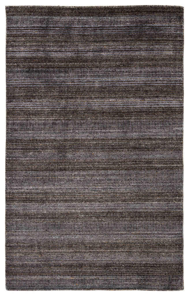 Jaipur Living Trendier Minuit Geometric Gray / Blue 5' x 8' Rug