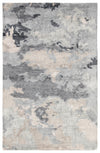 Jaipur Living Transcend Glacier Abstract Gray / Dark Blue 2' X 3' Rug