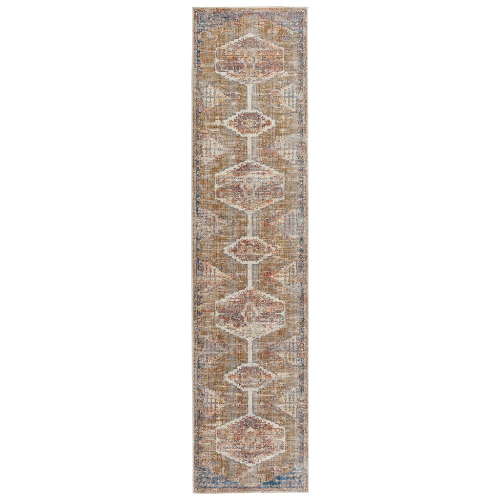 Vibe By Jaipur Living Haelyn Medallion Multicolor/ Olive Runner Rug (3'X12')