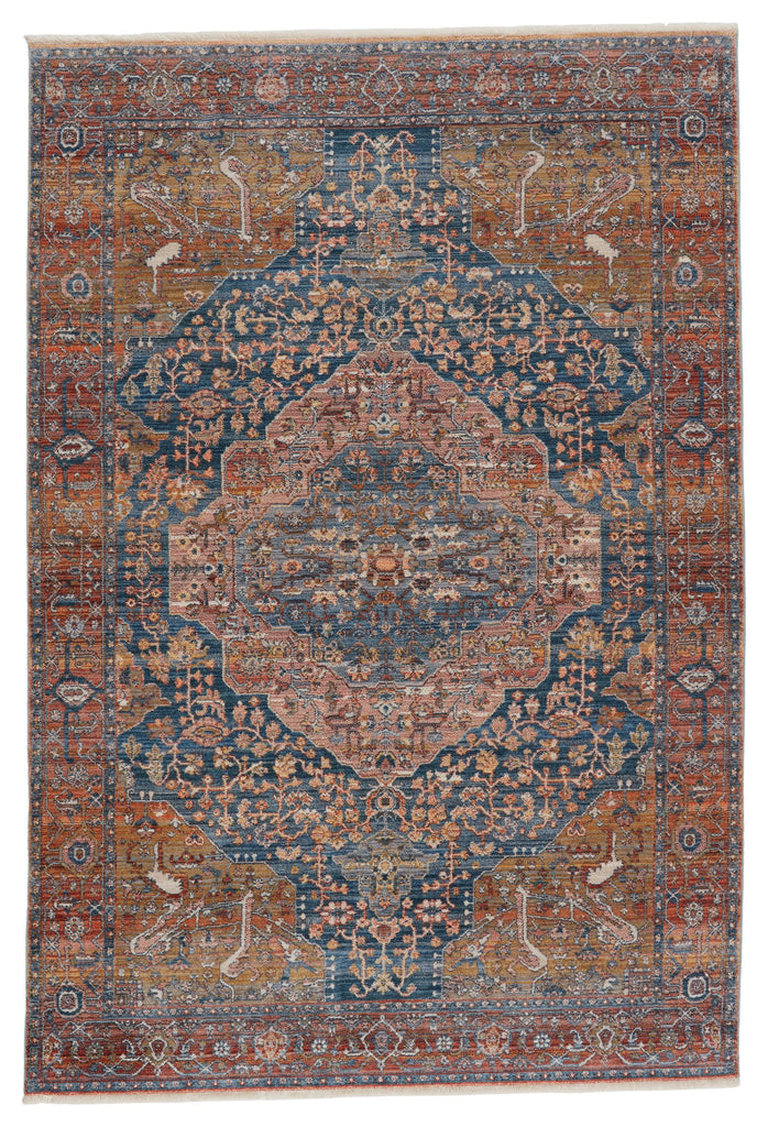 Vibe By Jaipur Living Saphir Medallion Multicolor/ Blue Area Rug (3'11"X5'10")