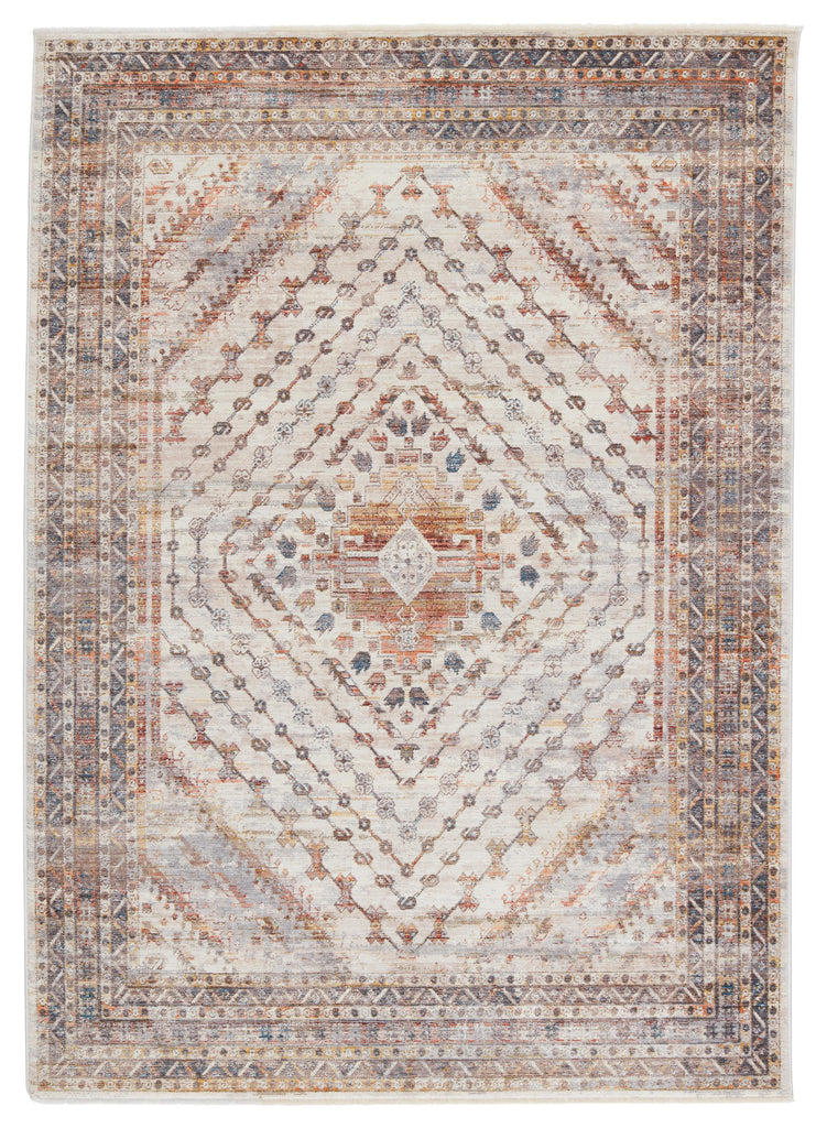 Vibe By Jaipur Living Canna Medallion Multicolor/ Light Gray Area Rug (5'3"X7'10")