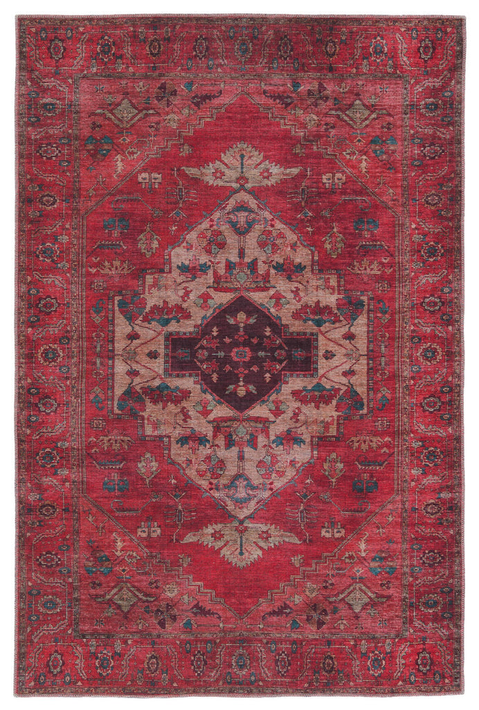 Jaipur Living Vindage Monroe Medallion Red / Brown 3' x 8' Rug