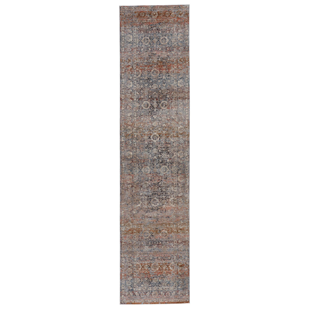 Jaipur Living Elio Oriental Gray/ Black Runner Rug (2'5"X10')