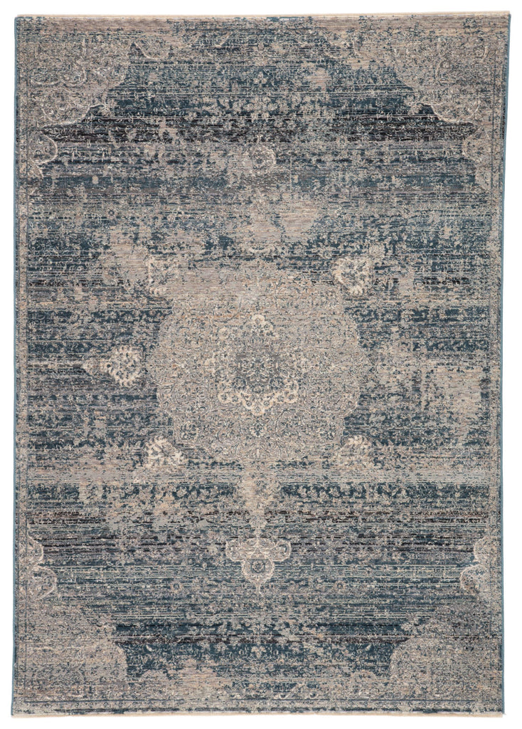 Jaipur Living Valentia Tolani Medallion Blue / Gray 4' x 6' Rug