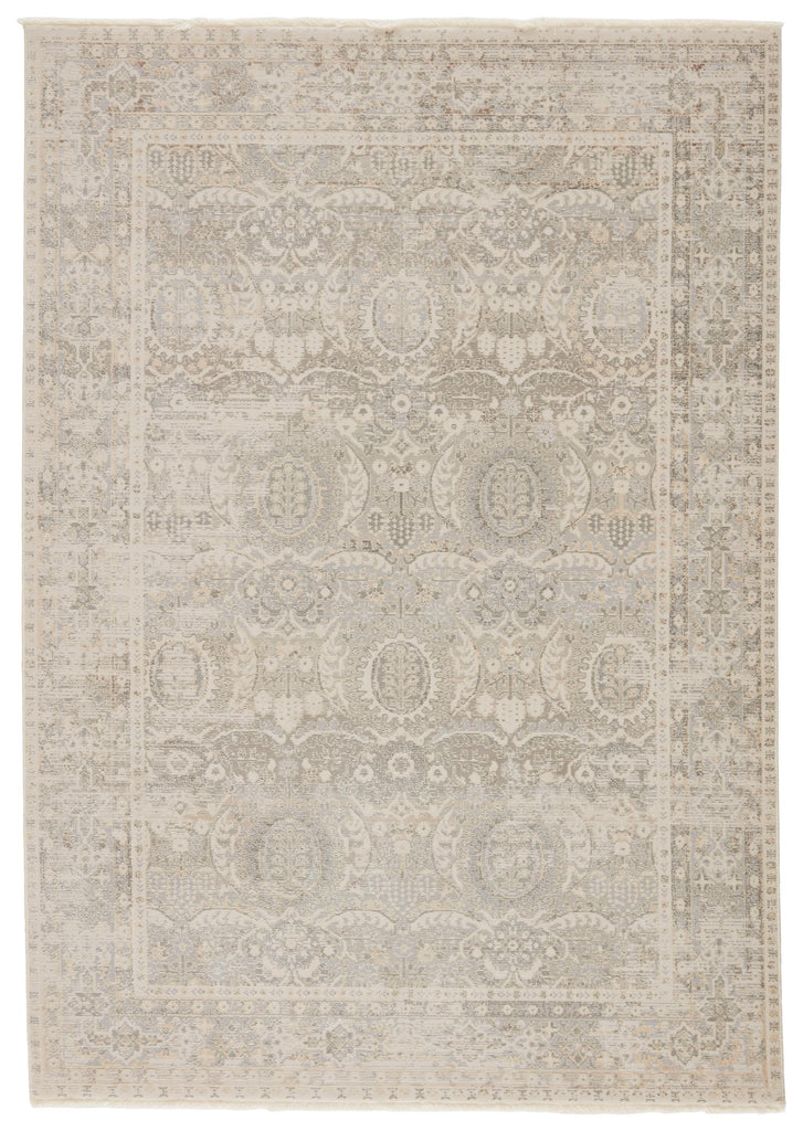 Jaipur Living Vienne Michon Oriental Gray / Cream 2'6" x 8' Rug