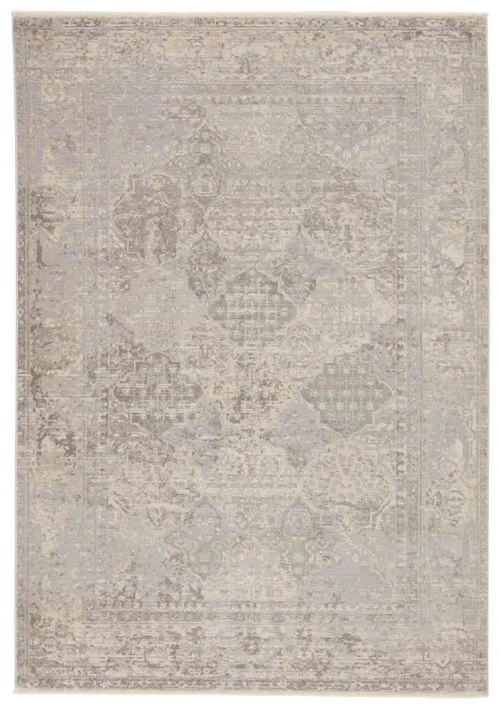 Jaipur Living Vienne Lourdes Trellis Gray / Cream 5' x 7'6" Rug