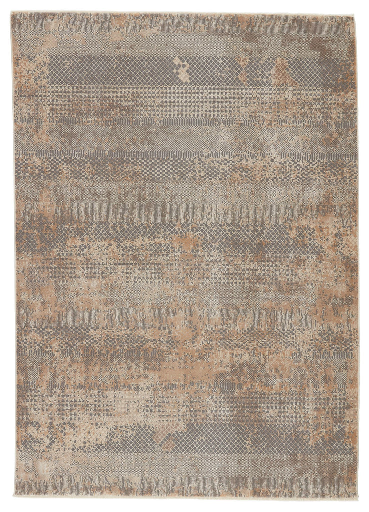 Jaipur Living Vienne Ezri Tribal Gray / Tan 5' x 7'6" Rug