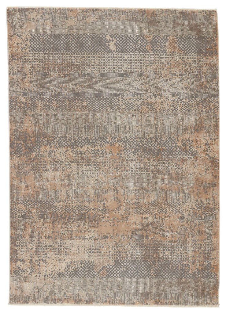 Jaipur Living Ezri Tribal Gray/ Tan Area Rug (5'X7'6")