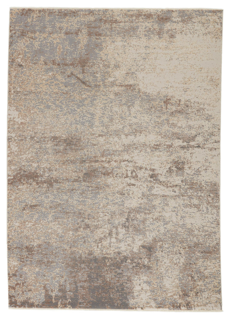 Jaipur Living Vienne Brisa Abstract Gray / Cream 5' x 7'6" Rug