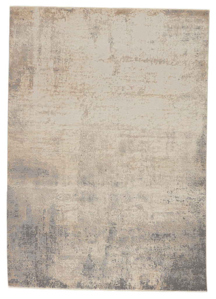 Jaipur Living Vienne Alcina Abstract Cream / Gray 5' x 7'6" Rug