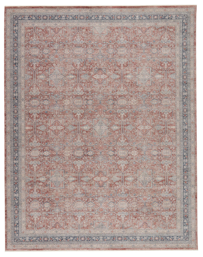 Jaipur Living Winsome Brinson Oriental Red / Gray 6'3" x 9'6" Rug