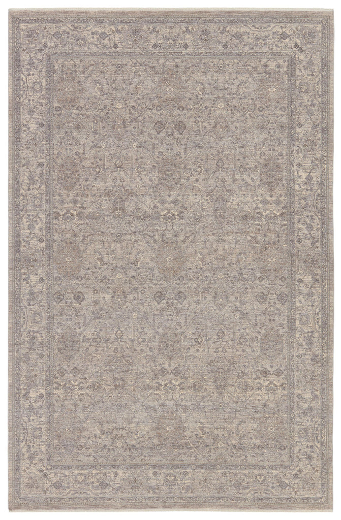 Jaipur Living Winsome Vivace Floral Gray / Taupe 6'3" x 9'6" Rug