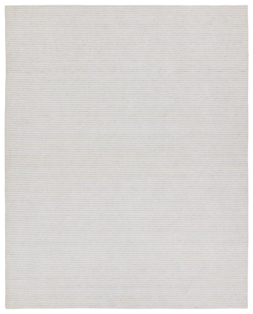 Jaipur Living Aiya Mona Solid Ivory 4' x 6' Rug