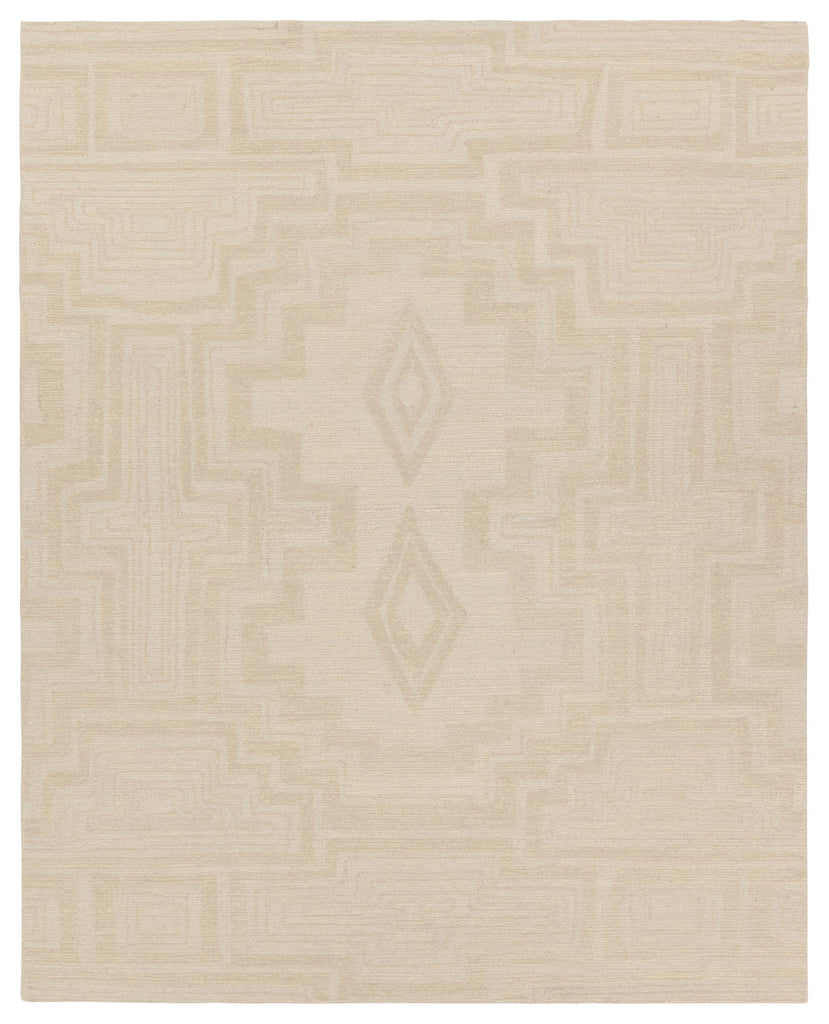 Jaipur Living Cardamom Aterian Medallion Light Gray / Cream 9' x 12' Rug