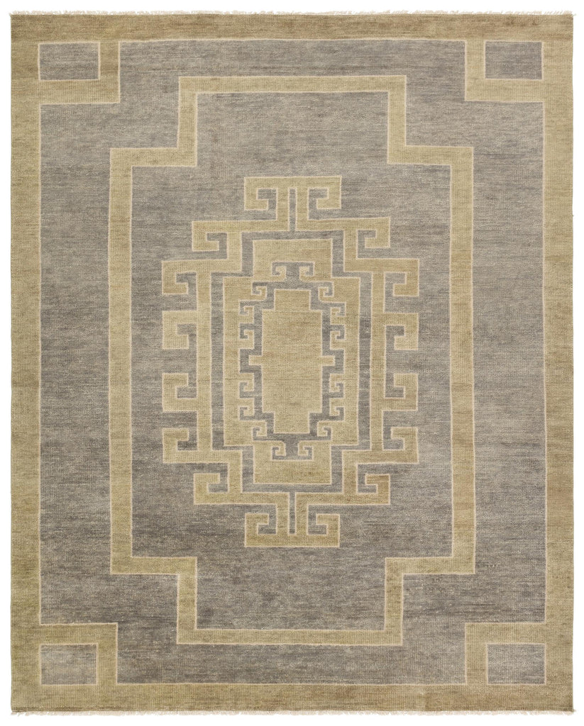 Jaipur Living Cyprus Kyrenia Medallion Gray / Sage 6' x 9' Rug