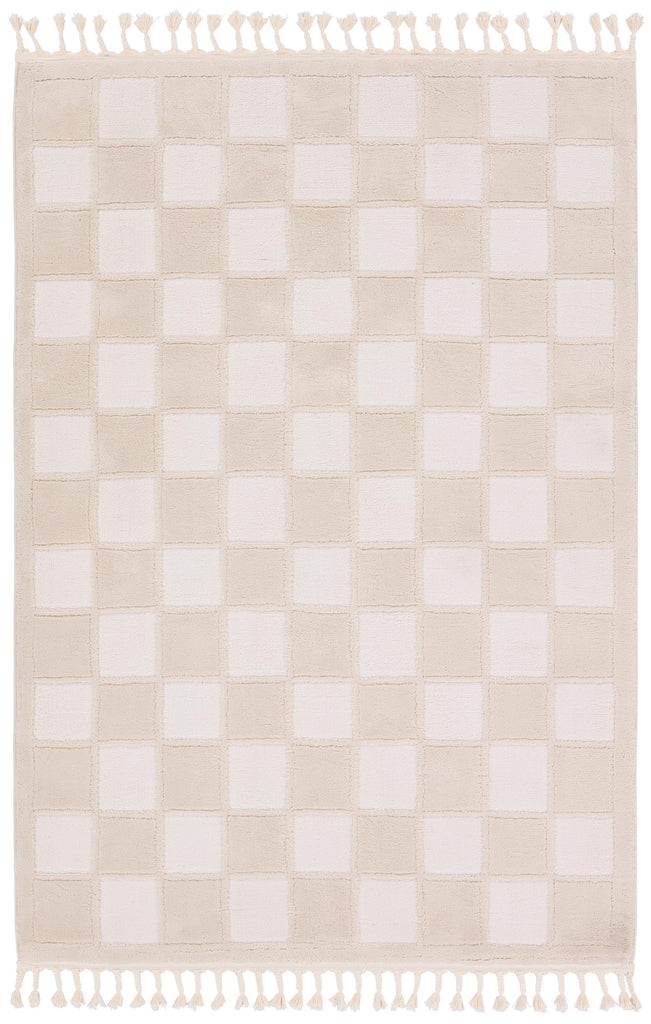 Vibe By Jaipur Living Catanza Geometric Cream/ Ivory Area Rug (6'3"X9'6")